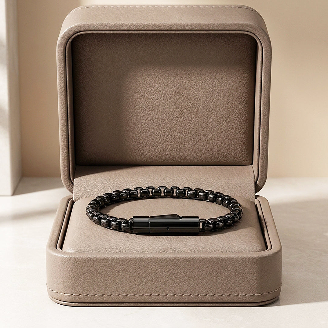 Barclay | Men's Box Chain Bracelet