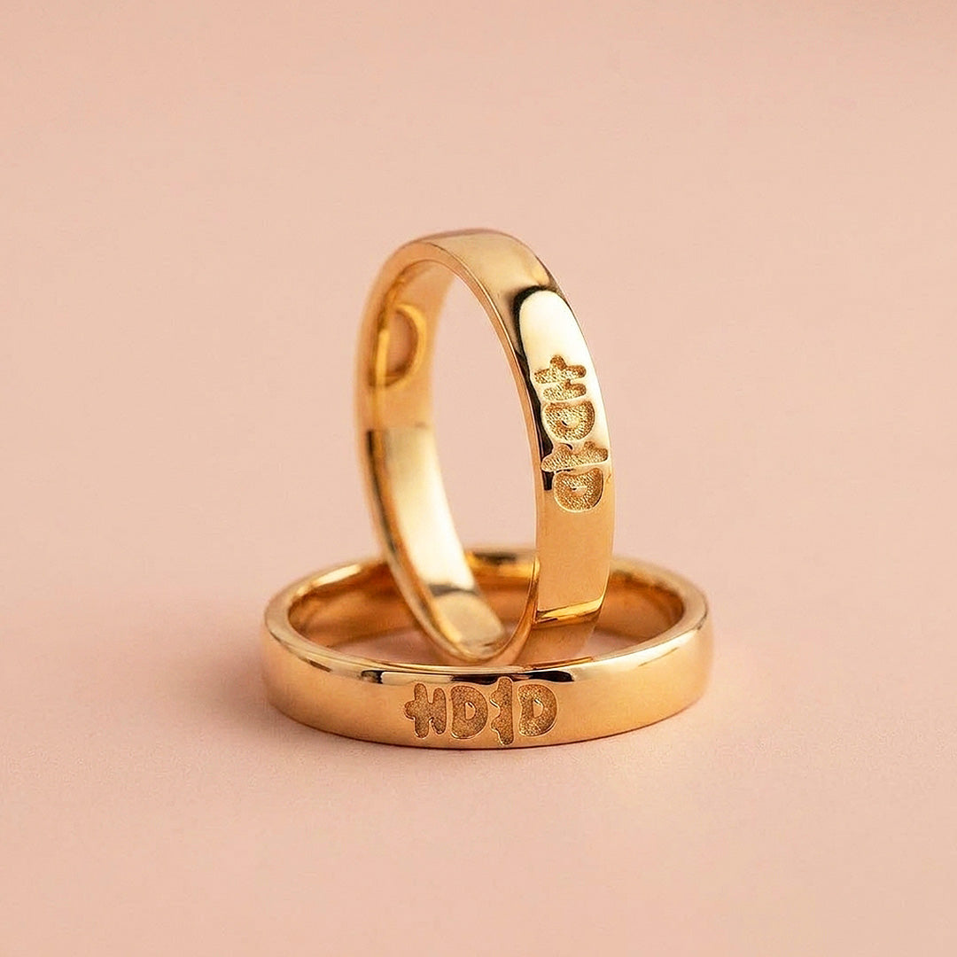 Double Happiness | Couple Rings