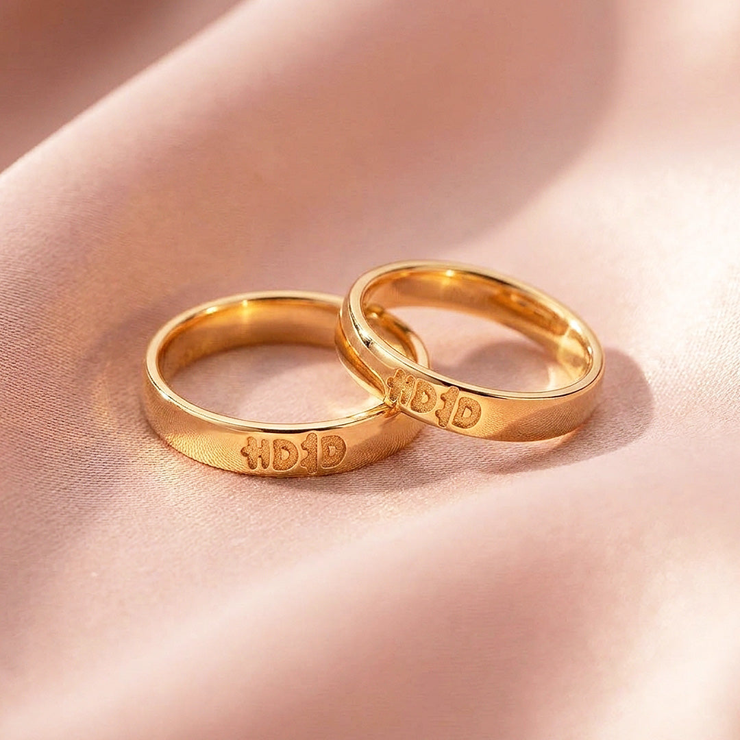 Double Happiness | Couple Rings