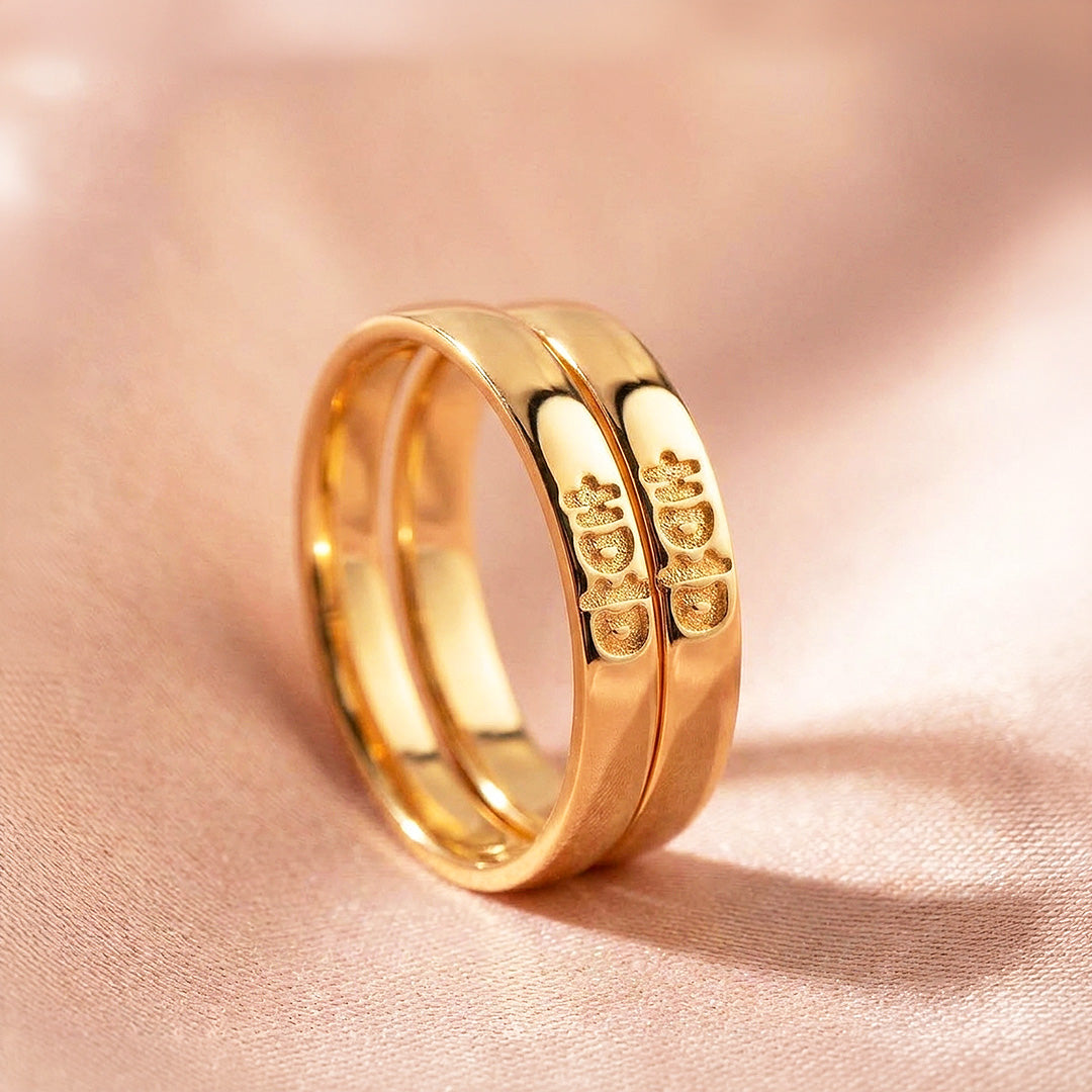 Double Happiness | Couple Rings