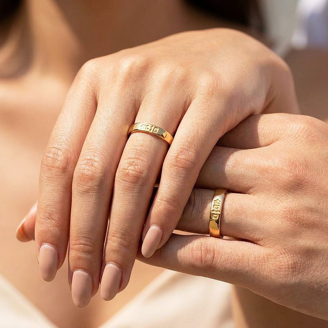 Double Happiness | Couple Rings