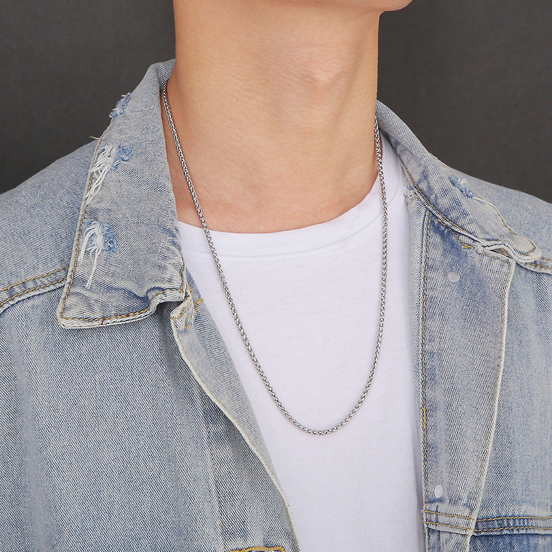 Wheat Chain | Men's Necklace | MN1068