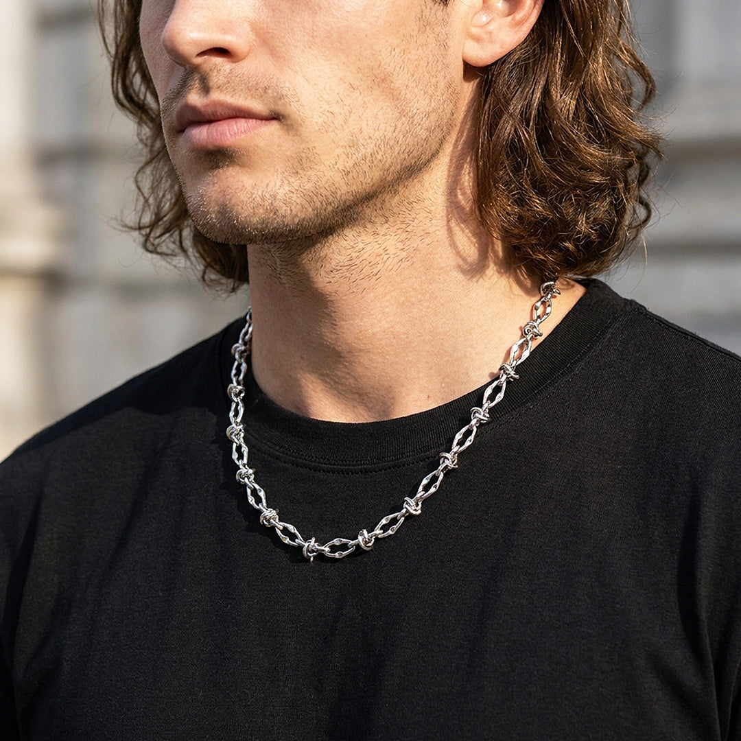 Knot Link Chain | Men's Necklace | MN1084