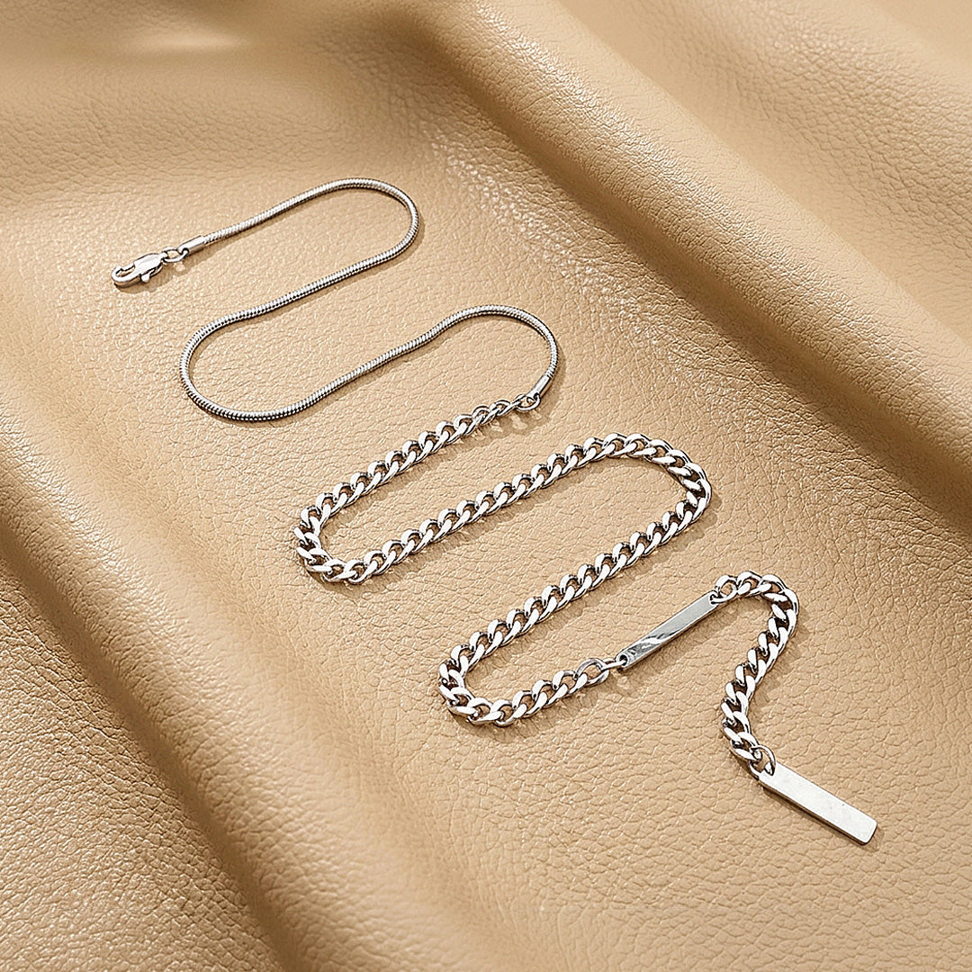 Y-Drop Bar Pendant | Men's Necklace | MN1098