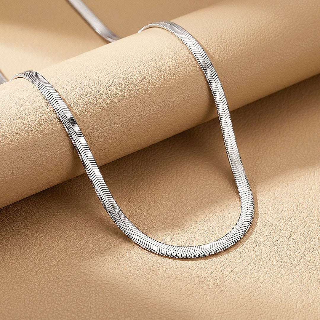 Flat Snake Chain | Men's Necklace | MN1100