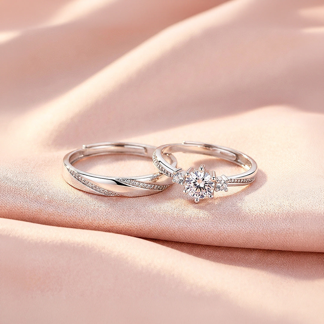 Meridian | Couple Rings