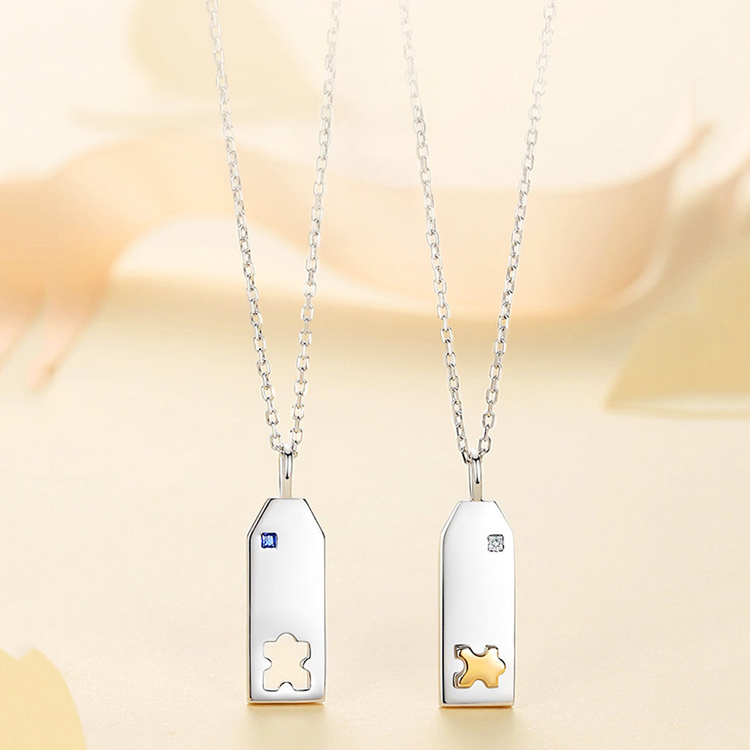 Puzzle Piece Hearts