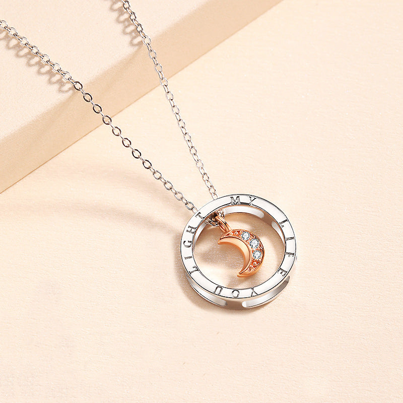 You Light Up My Life Couple Necklaces