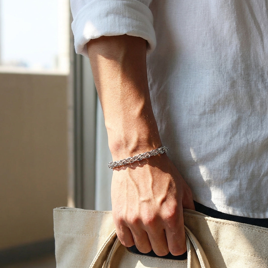 Zemex | Men's Braid Chain Bracelet