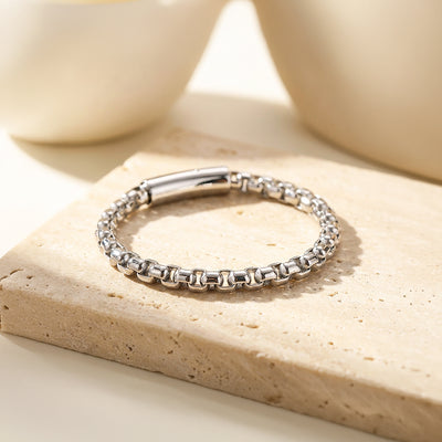 Barclay | Men's Box Chain Bracelet