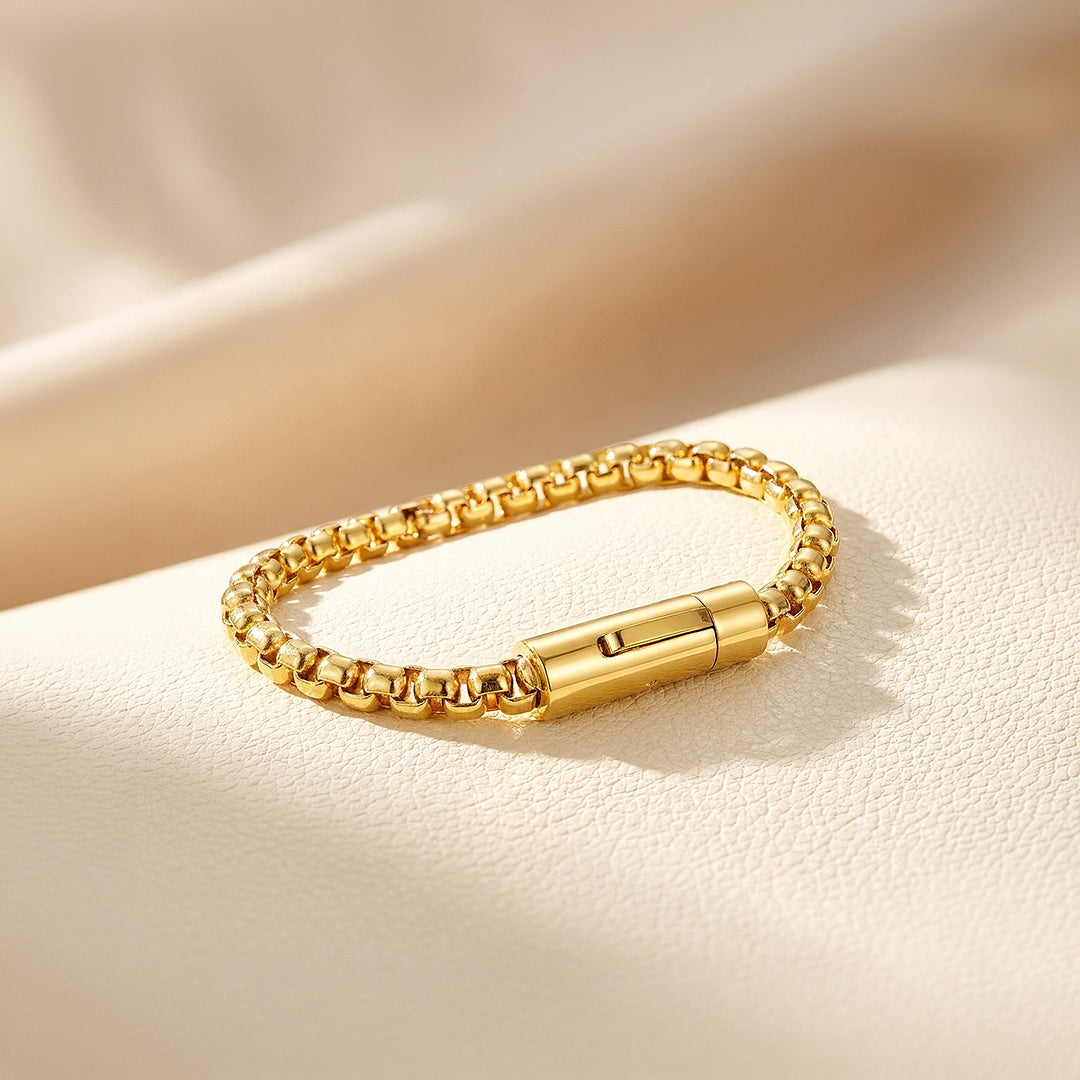 Barclay | Men's Box Chain Bracelet