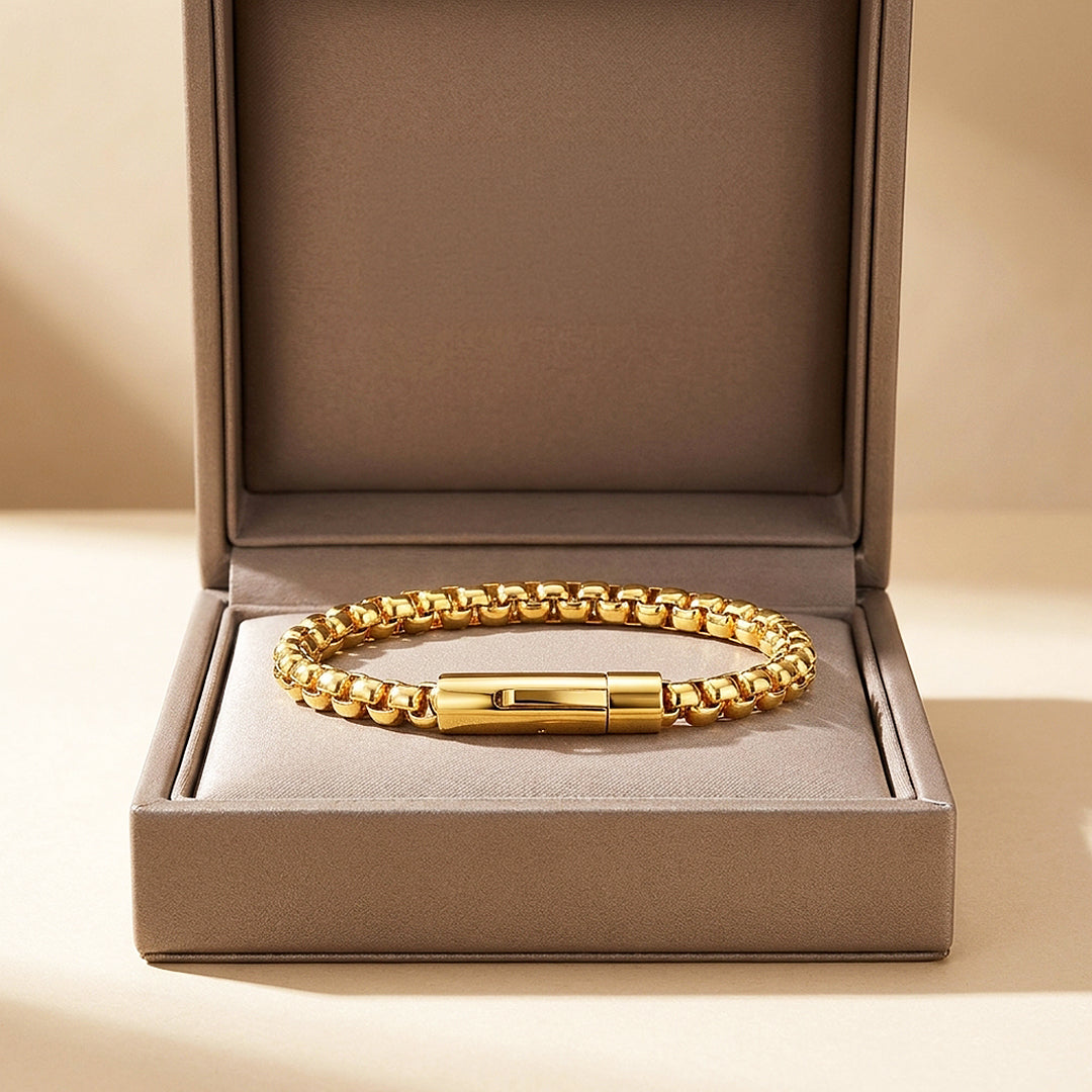 Barclay | Men's Box Chain Bracelet