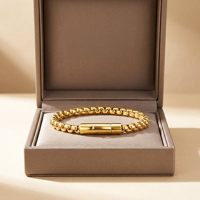 Barclay | Men's Box Chain Bracelet