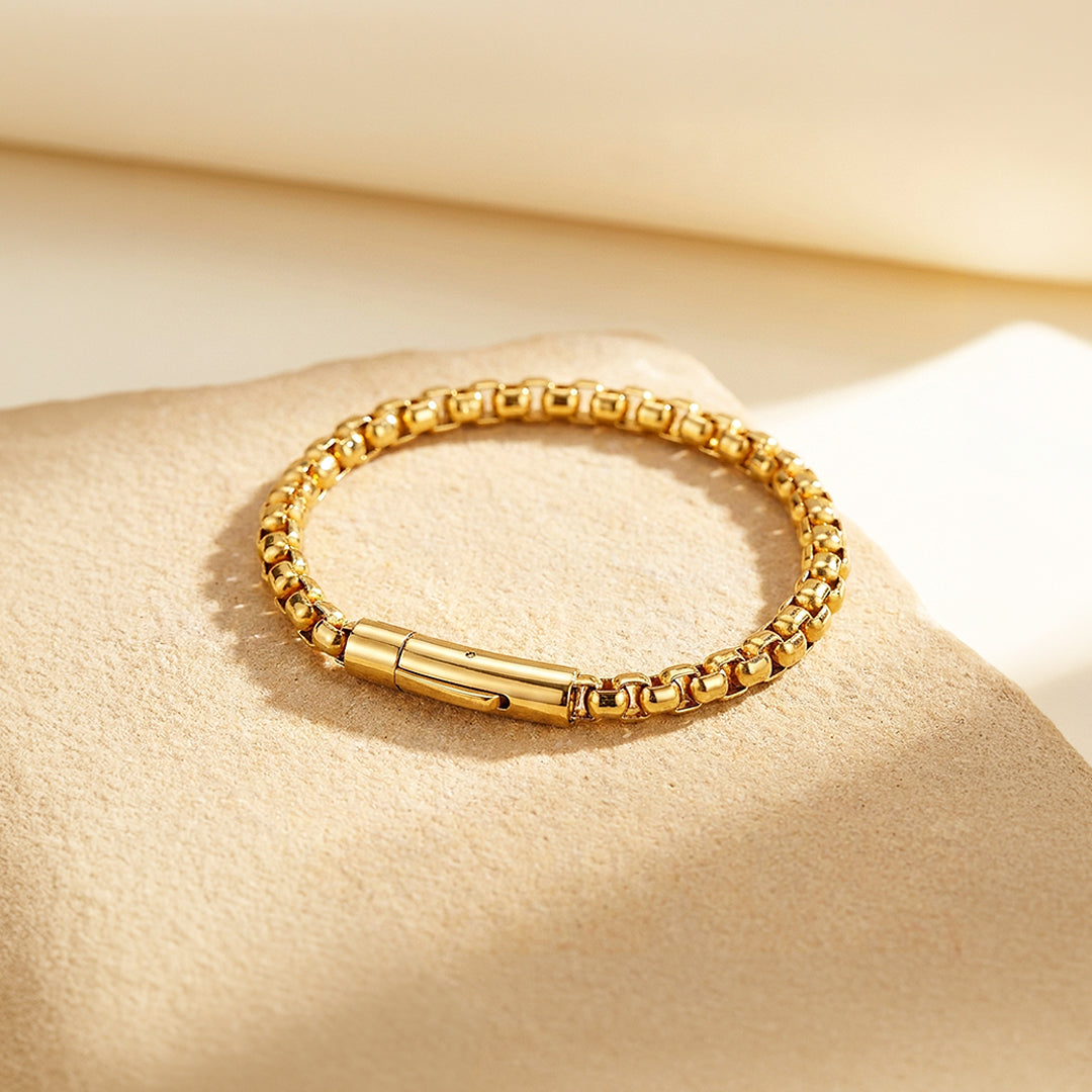 Barclay | Men's Box Chain Bracelet
