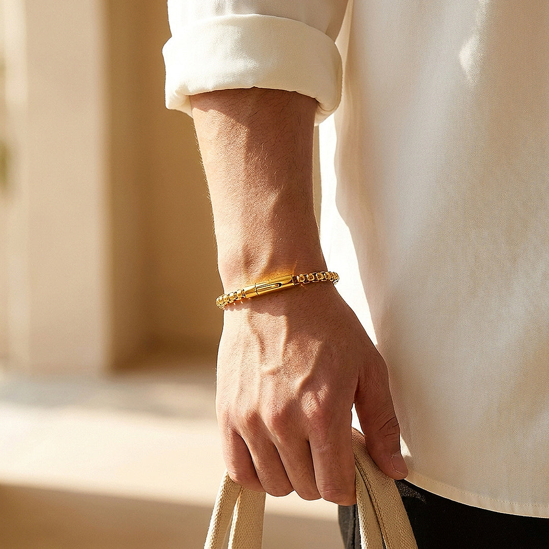 Barclay | Men's Box Chain Bracelet