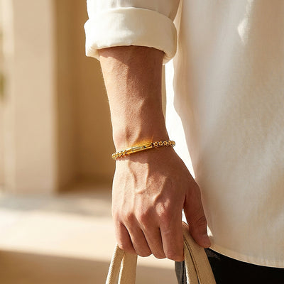 Barclay | Men's Box Chain Bracelet