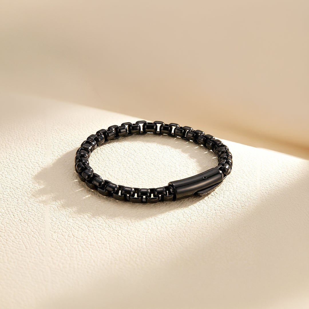 Barclay | Men's Box Chain Bracelet
