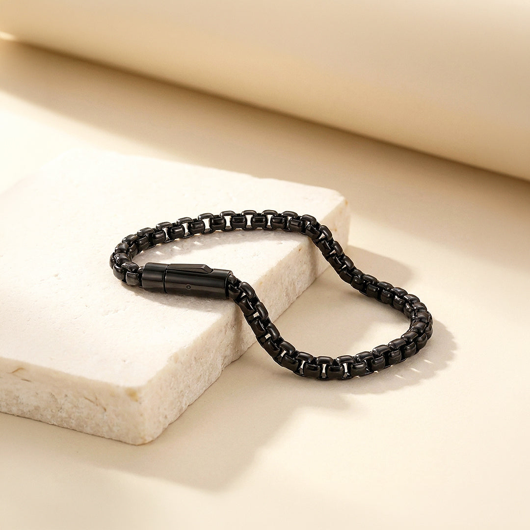 Barclay | Men's Box Chain Bracelet