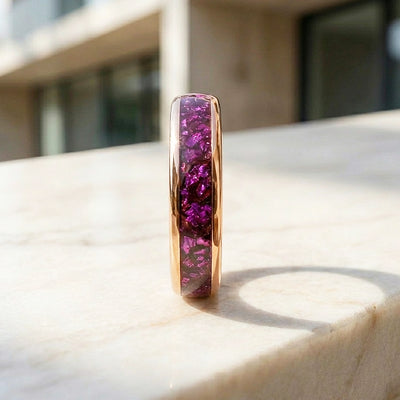 Blushcore Rose Gold Tungsten Carbide Ring