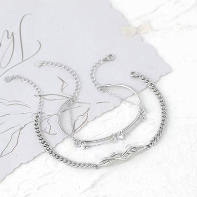 Eternal Weave Couple Bracelets