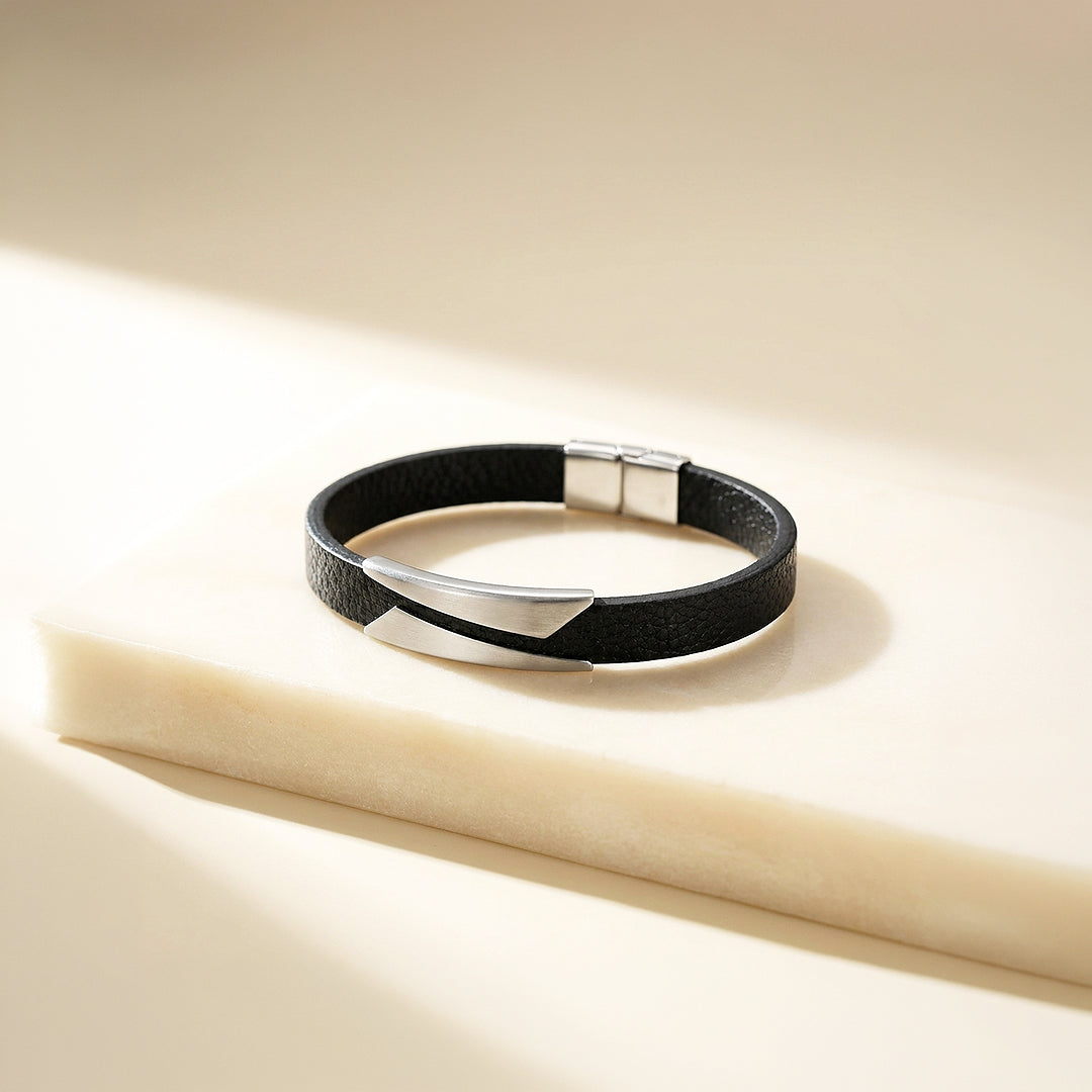 Ferguson | Men's Microfiber Leather Bracelet