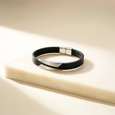 Ferguson | Men's Microfiber Leather Bracelet