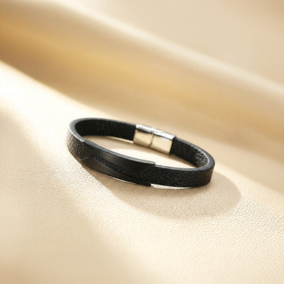 Ferguson | Men's Microfiber Leather Bracelet