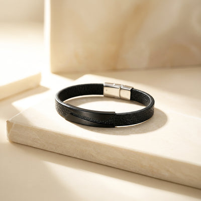 Ferguson | Men's Microfiber Leather Bracelet