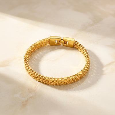 Golden Dragon Scales | Men's Chain Bracelet