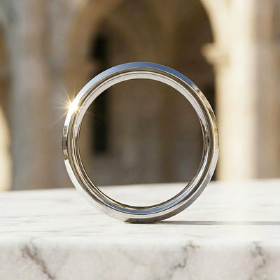 Harold | Brushed Tungsten Carbide Ring | Men's Ring