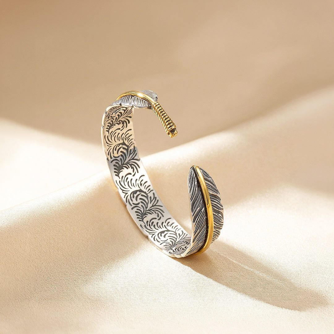 Heritage Feather Cuff | Men's Cuff