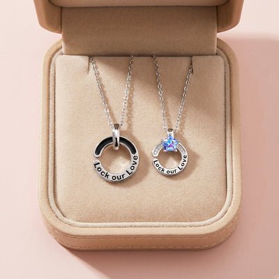 Lock our Love | Couple Necklace