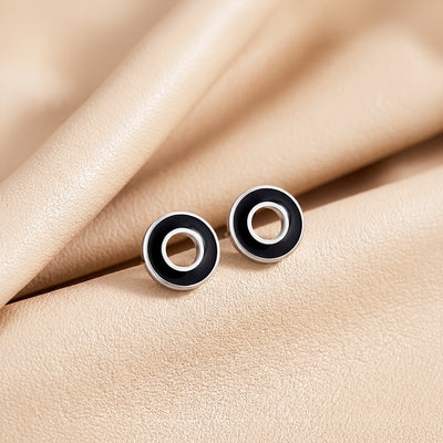 Concentric Circle Stud | Men's Earrings | ME1004