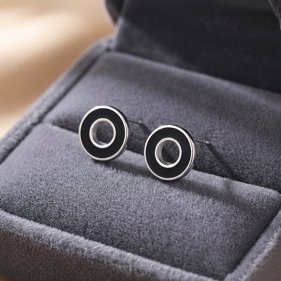 Concentric Circle Stud | Men's Earrings | ME1004