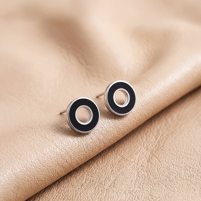 Concentric Circle Stud | Men's Earrings | ME1004