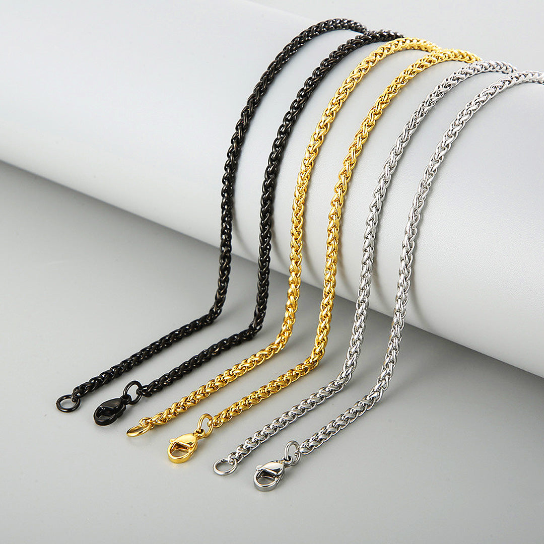 Wheat Chain | Men's Necklace | MN1068