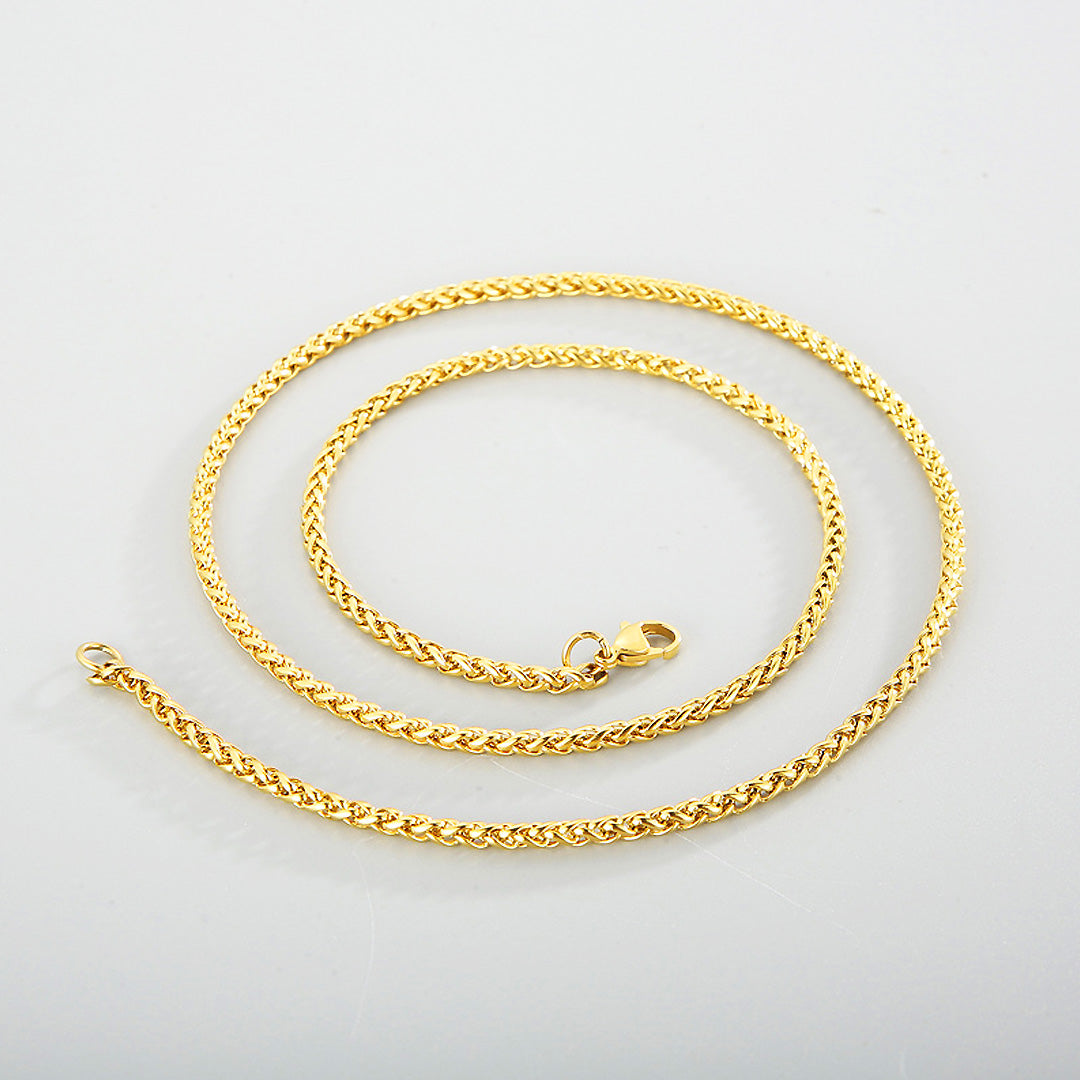 Wheat Chain | Men's Necklace | MN1068