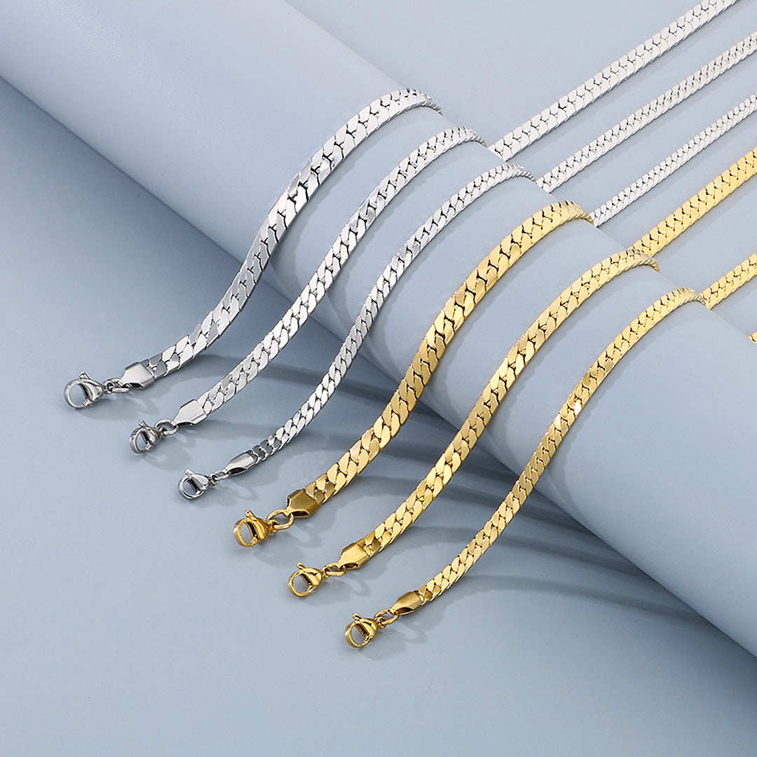 Herringbone Chain | Men's Necklace | MN1071