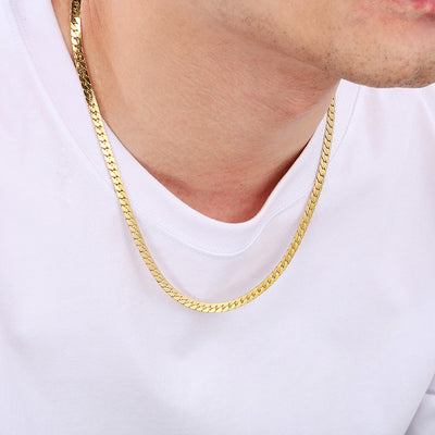 Herringbone Chain | Men's Necklace | MN1071