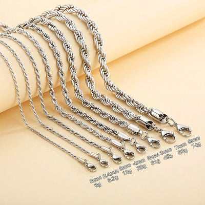 Rope Chain | Men's Necklace | MN1078