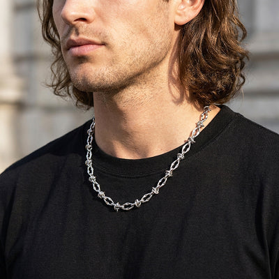 Knot Link Chain | Men's Necklace | MN1084