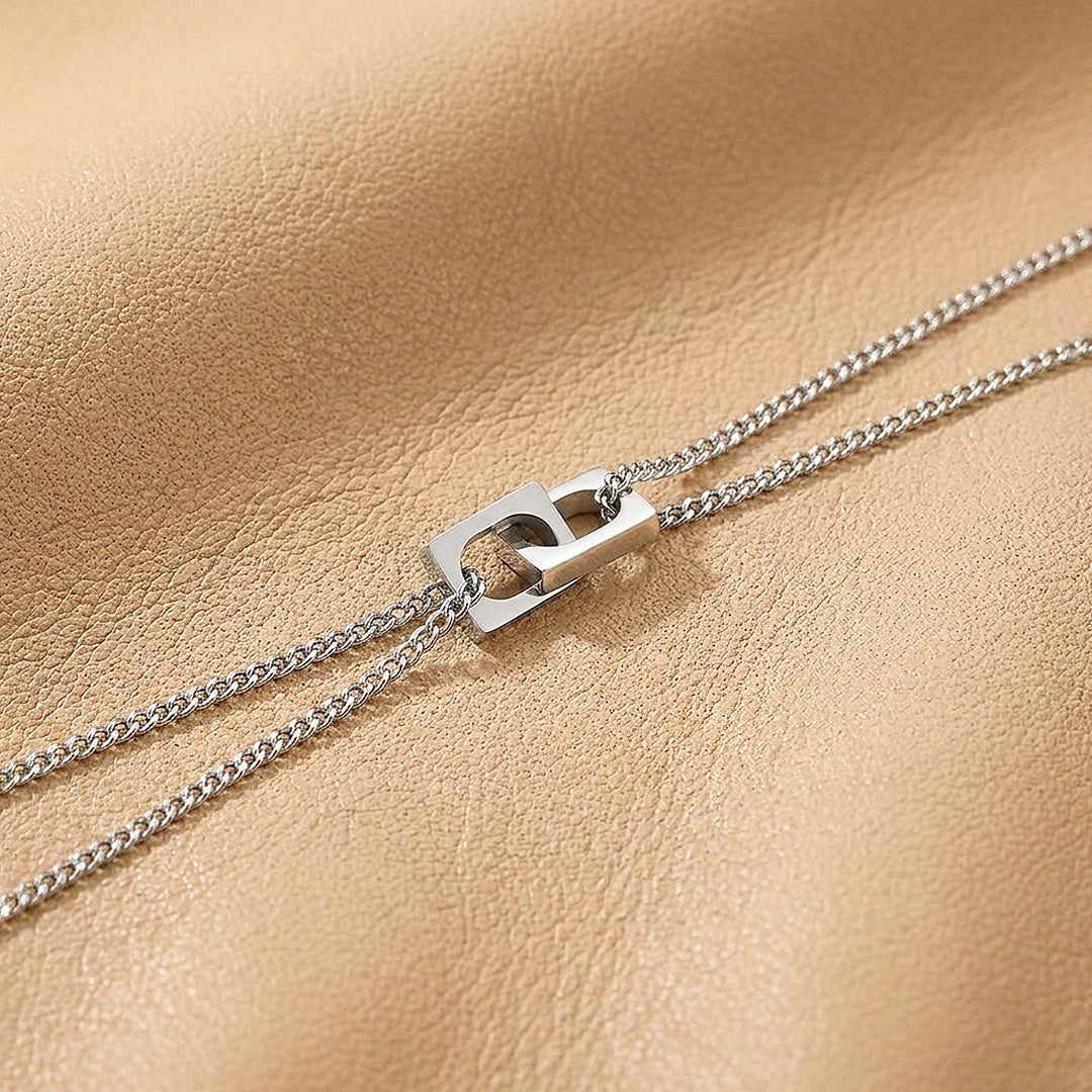Ring Bar Pendant | Men's Necklace | MN1085