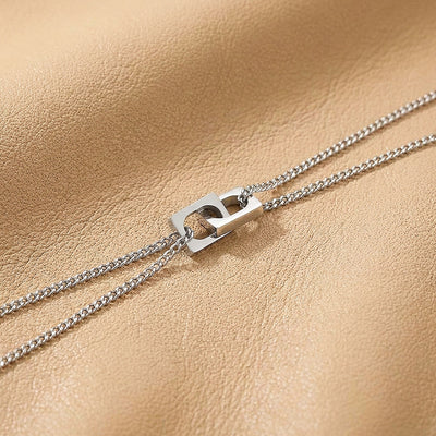 Ring Bar Pendant | Men's Necklace | MN1085