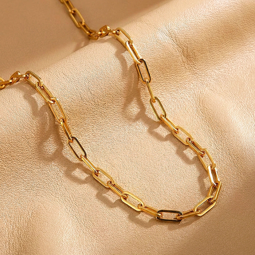 Paperclip Link Chain | Men's Necklace | MN1087