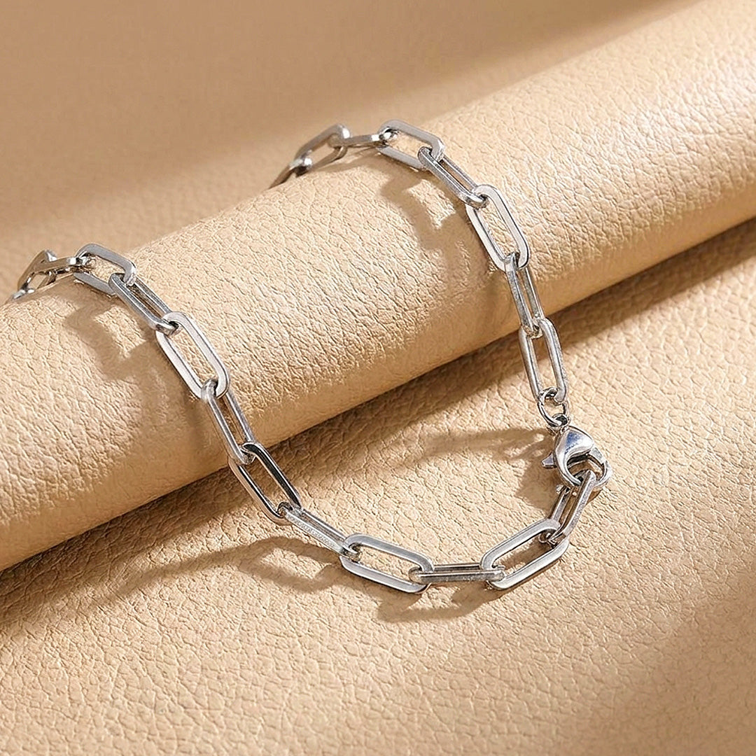 Paperclip Link Chain | Men's Necklace | MN1087