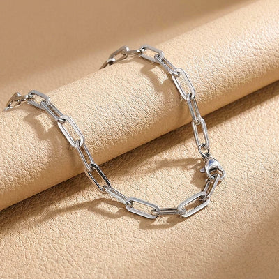 Paperclip Link Chain | Men's Necklace | MN1087