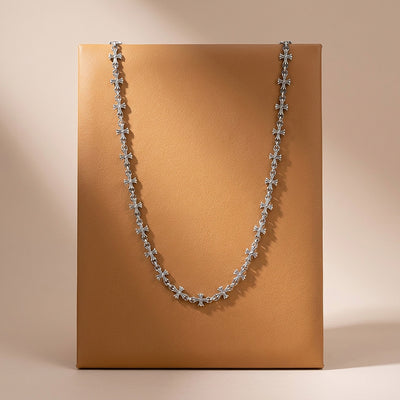 Cross Link Chain | Men's Necklace | MN1094