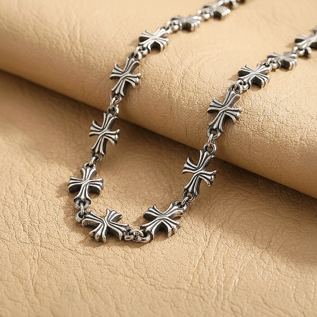 Cross Link Chain | Men's Necklace | MN1094