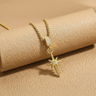 North Star Pendant | Men's Necklace | MN1097