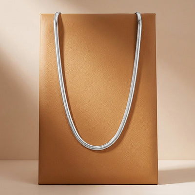 Flat Snake Chain | Men's Necklace | MN1100